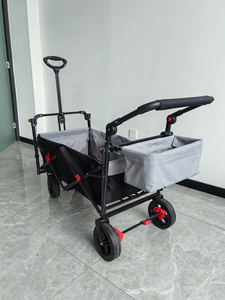 NEWSUN 360 <span class=keywords><strong>chariot</strong></span> pliant rotatif <span class=keywords><strong>chariot</strong></span> pliant <span class=keywords><strong>chariot</strong></span> à main pliant <span class=keywords><strong>chariot</strong></span> <span class=keywords><strong>de</strong></span> <span class=keywords><strong>plage</strong></span> <span class=keywords><strong>avec</strong></span> pneus tout-terrain <span class=keywords><strong>toit</strong></span> pliable amovible - Product Image 4