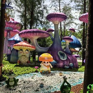 2025 Lễ Hội Tổ Chức Sự Kiện Trang Trí Lớn Khổng Lồ Ngoài Trời Không Thấm Nước 3D Nấm Đèn Lồng Cho Công Viên Và Vườn Cho Giáng Sinh Bên - Product Image 2