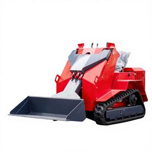 Chinese All-Terrain Rubber <span class=keywords><strong>Track</strong></span> Mini Skid Loader 400Kg 700Kg 800Kg 1000Kg <span class=keywords><strong>Track</strong></span> Skid Stuurlader - Product Image 6