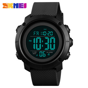 Skmei Digital Watch Men Sports Watch 5Bar Water Resistant Green Strap Electronic Movement Multifunctional Alarm Timer - Product Image 2