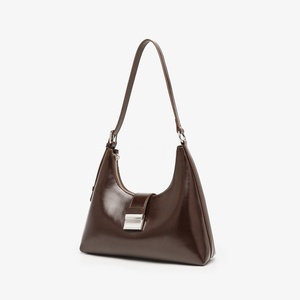 Borsa a Spalla Donna <span class=keywords><strong>Lusso</strong></span> Retrò 2026, Borsa Hobo Vintage in Pelle PU Tinta Unita, Borsa Sottospalla Minimalista da Donna - Product Image 6