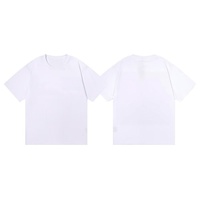 Nouveau T-shirt décontracté pour homme 2026, imprimé, respirant, en pur coton, doux pour la peau, T-shirt épais à manches courtes pour homme