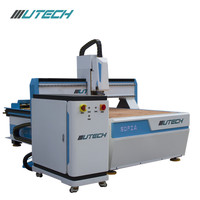 Machine de fraisage CNC professionnelle 3D à changement d'outil automatique avec moteur de broche 9KW, broche simple pour le travail du bois et les meubles en bois