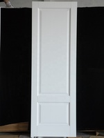 Porte d'intérieur en bois blanc massif, style moderne, pour chambre