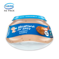 Op Maat Bedrukte Blikjes Vorm Babyvoedingzak Duurzaam Biologisch Gepureerde Groenten Fruitpuree Stand-Up Ontwerp Plastic Zakken
