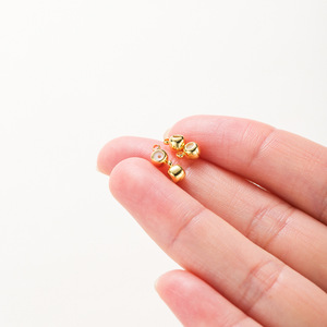 Gold Plated Copper Beads 18K Color Preserving Abacus Beads Jewelry Findings For <b>Bracelet</b> Necklace Positioning - Product Image 5