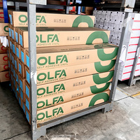 Vinyle auto-adhésif OLFA 120g/140g SAV, fabriqué en Chine, éco-solvant, solvant pour impression, rouleau de vinyle, autocollants pour extérieur et intérieur