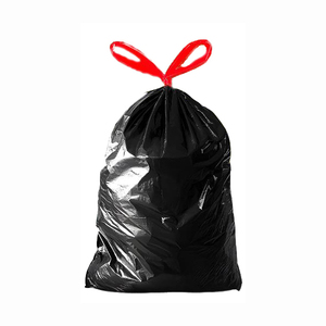 Extra Thick 8 Gal 13 Gallon Factory Price Trash Bag Roll Heavy Duty <b>Black</b> PE Rubbish Garbage <b>Bin</b> <b>Liner</b> for Kitchen Supermarket - Product Image 1