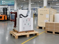 Interrupteurs de coupure de charge intérieurs CNKEEYA VS1 12kV 3P en acier et cuivre 50Hz Taille industrielle 696x320x300mm