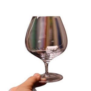 Verre à brandy en cristal transparent de <span class=keywords><strong>luxe</strong></span>, sans plomb, réutilisable, fait main, à pied court, pour verres à ballon de bar - Vente en gros - Product Image 5