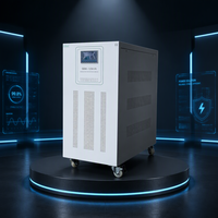Régulateur de tension automatique triphasé à enroulement en cuivre 120 kVA |   98% d'efficacité élevée, écran LCD |   Qualité industrielle CE