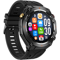Smartwatch VALDUS con Misurazione della Frequenza Cardiaca, Funzione Bussola, GPS Integrato, Batteria da 650mAh per Lunga Autonomia, Orologio Intelligente VG41