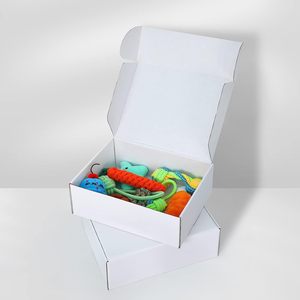 Hộp bưu phẩm bằng bìa cứng sóng màu trắng trung bình có lớp lót mút ép mờ dành cho đóng gói vận chuyển của doanh nghiệp nhỏ - Product Image 5