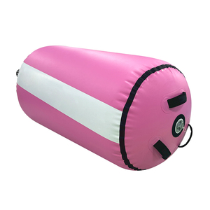 Rodillo de aire inflable de gimnasia plegable impermeable de PVC duradero de Color personalizado OEM para gimnasio - Product Image 3