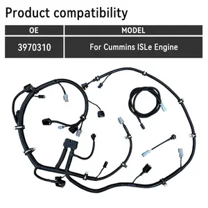 For Cummins ISLe CM850 Ecm Engine Part 3970310 Engine Electronic Control Unit Wiring Harness