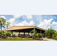 Structure en acier préfabriquée pour arène d'équitation, salle de spectacle équestre, terrain de sport équestre, kits d'arène d'équitation préfabriquée