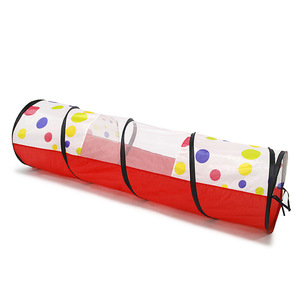 Tunnel de jeu portable 46*180cm pour enfants, tente de jeu pour ramper, tente pop-up pour jouer en extérieur - Product Image 3