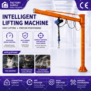 Palans électriques intelligents à chaîne avec moteur servo à vitesse variable en continu, capacité de levage de 500 kg, grue d'équilibrage - Product Image 2