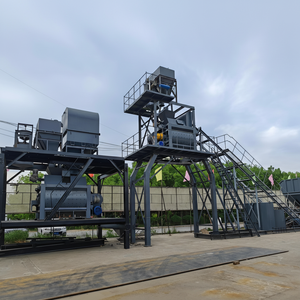 Centrale à béton entièrement automatique HZS50, système complet de centrale à béton prêt à l'emploi, centrale à béton - Product Image 1