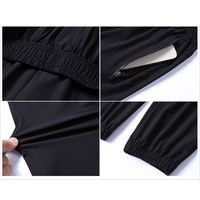 Confort toute la journée pour la course de rue avec pantalon athleisure en tissu adapté au mouvement
