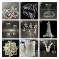 Servicio de Impresión 3D Transparente, Impresión 3D SLA con Resina Transparente, Prototipos Rápidos Transparentes, Muestras de Productos de Impresión 3D en ABS