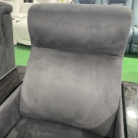 Luxuriöses 5-Sitzer Heimkino-Möbelset Wildleder-Kinosessel-Set Verstellbare Theater-Sitzgruppe Elegantes Wohnzimmer-Sofa