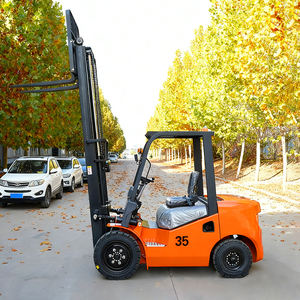 Montacargas Diésel Todoterreno EACHAN Premium CE EPA 4x4 WD con Elevación Hidráulica de 3.5 Toneladas para Puerto y Muelle - Product Image 5