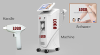 Machine à diode laser d'épilation Alexandrite multi-longueurs d'onde avec refroidissement par air/eau/semi-conducteur et écran tactile HD 15,6 pouces