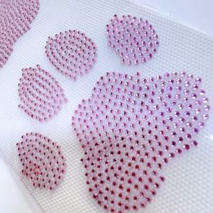 Bling Heat Press Iron on <span class=keywords><strong>NFL</strong></span> Dallas Cowboys Rhinestone Transfers Parches Multicolor Rhinestone Transferencia de calor para camisetas Jeans - Product Image 1