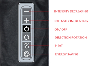 <span class=keywords><strong>Shiatsu</strong></span> masajeador cinturón calor almohada de viaje masajeadores para el dolor de espalda de amasar modo para la - Product Image 3