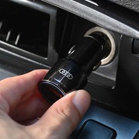 Protection contre les surtensions, les surintensités et les courts-circuits, chargeur de voiture 65W, double port, chargeur PD pour automobile