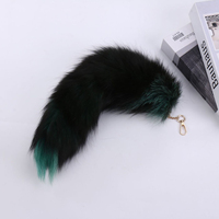 Porte-clés mignon en fausse fourrure en forme de queue, pour clés de voiture, sac à main, pendentif décoratif pour femme
