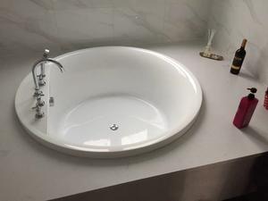 Baignoire de massage intérieure ronde et dissimulée jakuzzy sape pour salle de bain, bain à remous <span class=keywords><strong>jacouzi</strong></span> - Product Image 2