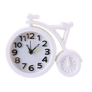 Vintage Iron Bicycle Art Deco Design <strong>Top</strong> <strong>Table</strong> <strong>Clock</strong> Needle Wall <strong>Clock</strong> for Household Use - Product Image 1