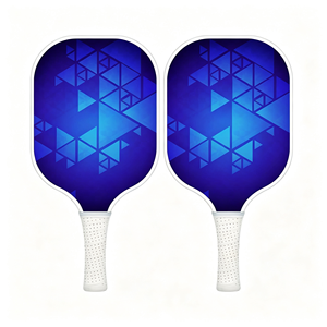 Raquettes de pickleball en fibre de verre pour intérieur et extérieur, idéales pour les débutants, épaisseur 16 mm, légères, avec balles et sac - Product Image 6