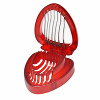 Ustensile de cuisine en acier inoxydable pour couper les fraises, gadgets pour fruits, trancheur de fruits, coupeur de fraises