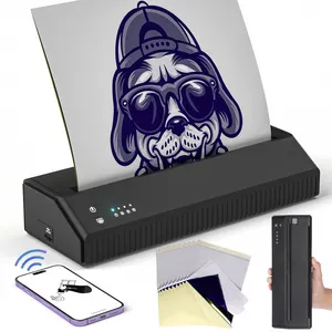 MHT-P8008 Bluetooth App Control A4 tattoo stencil printer tattoo transfer machine