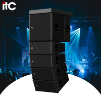 Système de haut-parleurs à colonne d'impédance Pro Audio 8ohm Line Array mural pour type passif de scène