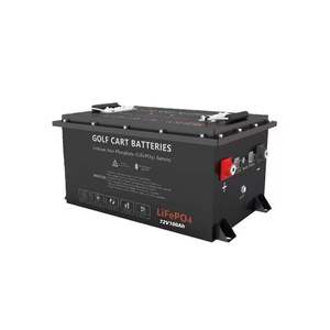 Batterie au lithium 60V 100Ah pour véhicules, cycles de charge cathodiques, température de fonctionnement -20-45°C, HKBG-60V100Ah, pour voiturette de golf H - Product Image 2