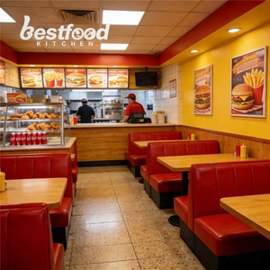 Équipement personnalisé pour restaurant de restauration rapide <span class=keywords><strong>KFC</strong></span>, poulet frit, équipement tout-<span class=keywords><strong>en</strong></span>-un pour la restauration rapide, équipement de restauration pour les entreprises de restauration rapide - Product Image 3