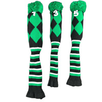 Housse de club de golf en peluche en fil diamanté MX005 CN, accessoire rétractable à enfiler de type chaussette