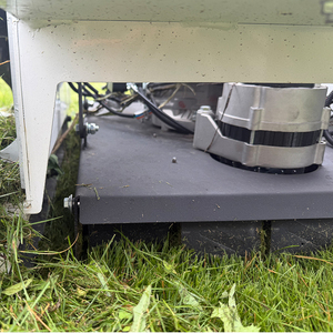 Livraison gratuite, tondeuse à gazon à moteur essence CE EPA avec chenilles en caoutchouc agricoles, tondeuse à gazon robotisée télécommandée - Product Image 5