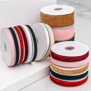 Cinta de Terciopelo de Doble Cara de Alta Calidad, 1 Pulgada x 50 Yardas, Color Claret, Impresión Digital Personalizada, Ecológica, para Regalo - Product Image 3