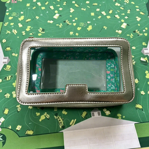 Luxuriöse MAHJ Wasserdichte Oh <span class=keywords><strong>My</strong></span> Faltbare Mahjong-Aufbewahrungstasche Transparente PVC Amerikanische <span class=keywords><strong>TK</strong></span> Oh <span class=keywords><strong>My</strong></span> Quasten-Reißverschluss Klare Mahjong-Stein-Tasche - Product Image 5