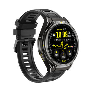 Montre connectée GPS X2Pro 2026 avec étanchéité 5ATM, mémoire <span class=keywords><strong>2</strong></span> Go, carte hors ligne, écran AMOLED 1,43'', lampe torche LED - Product Image 4