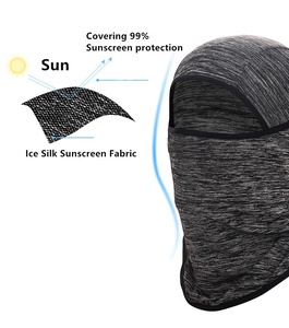 Máscara de esquí de cara completa personalizada de bajo precio, máscara de LICRA de seda helada de un agujero, protección solar a prueba de viento, casco deportivo, <span class=keywords><strong>pasamontañas</strong></span> para motocicleta - Product Image 5