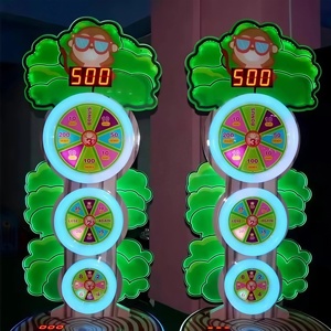 Máquina de <span class=keywords><strong>Premios</strong></span> Giratoria Tipo Árbol de la Suerte, Operada con Monedas, Precio de Fábrica, Lotería en Inglés, Premio Principal, Material de Hierro y Plástico - Product Image 4