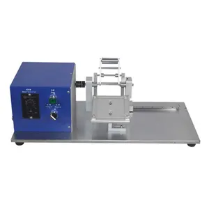 Mesin lilitan Manual baterai Ion laboratorium elektroda sel Na dan perlengkapan Winder pemisah untuk kantung penelitian sel