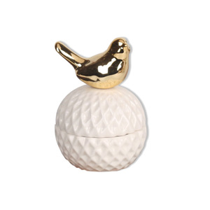 Nordic Golden <strong>Ceramic</strong> Animal <strong>Jewelry</strong> Storage <strong>Box</strong> Necklace Ring Earrings Makeup Mini Desktop Makyaj Organizer - Product Image 6