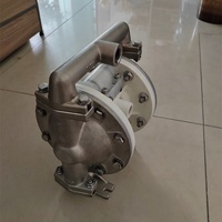 Pompe Versamatic 1/2 "Elima-Matic boulonnée en métal AODD pompe E5SP5T559 SS collecteur PTFE diaphragme pompe de contrôle à billes pour l'envoi d'acide nitrique